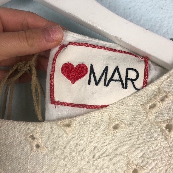 Mar The Jack bell sleeve tassel trim mini dress - Picture 5 of 8